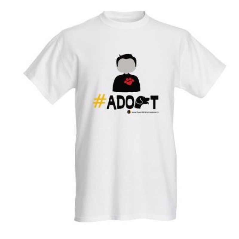 Adopt T-shirt for animal lovers (Male)